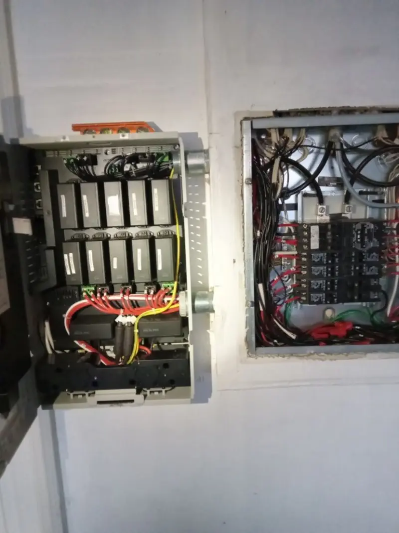 Electrical panel upgrade completed for Indoor Lighting Installation in Wood Dale